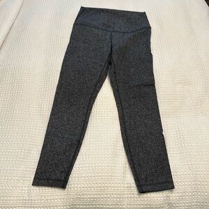 Lululemon wunder under herringbone leggings